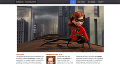 Desktop Screenshot of projection.pixar.com